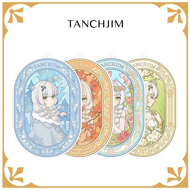 TANCHJIM Asano Tenki 2025 بطاقات البخور ذات الطابع الموسمي للربيع/الصيف/الخريف/الشتاء والأقراص المعطرة