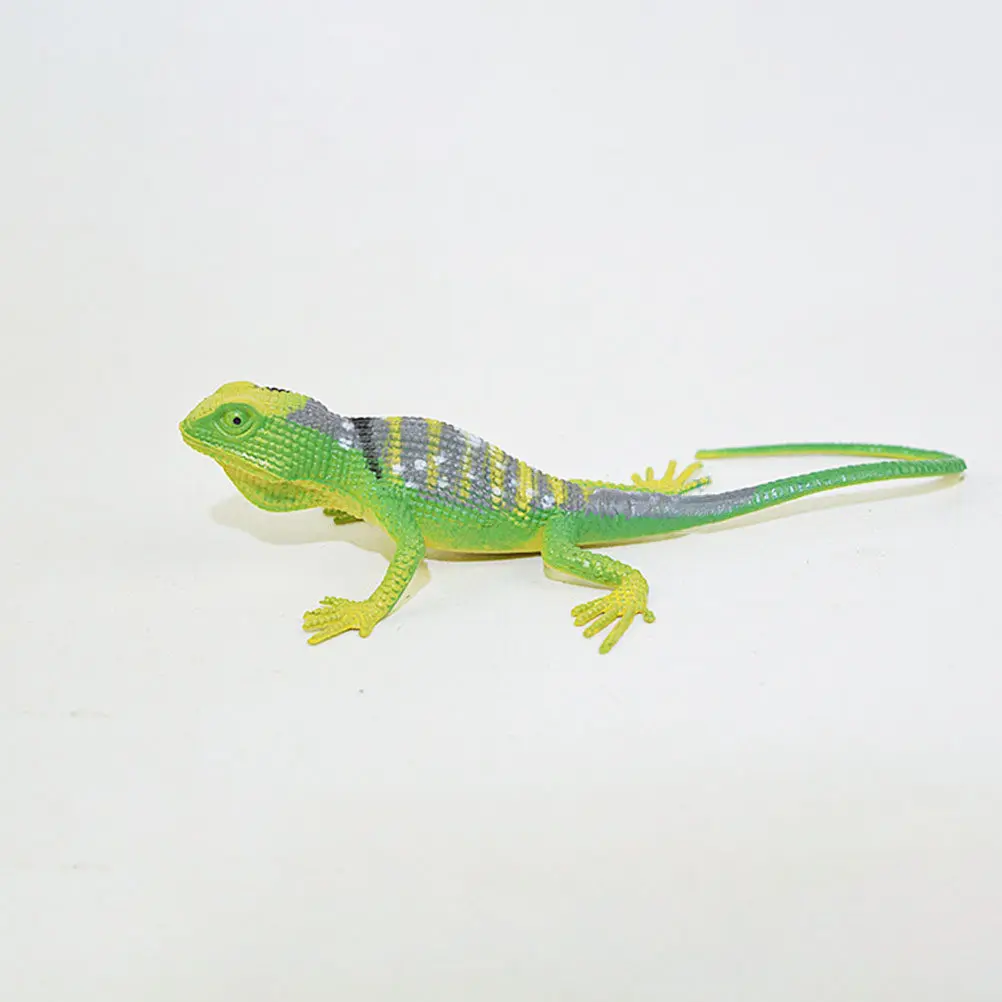 

24Pcs Realistic Lizard Figures for Prank Gifts Reptile Party Favors Stress Relief Educational Animal Simulation Gecko Decor