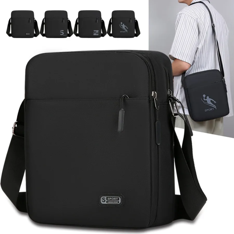 

【New style】Men's new backpack waterproof Oxford cloth bag casual simple backpack business casual fashion men's