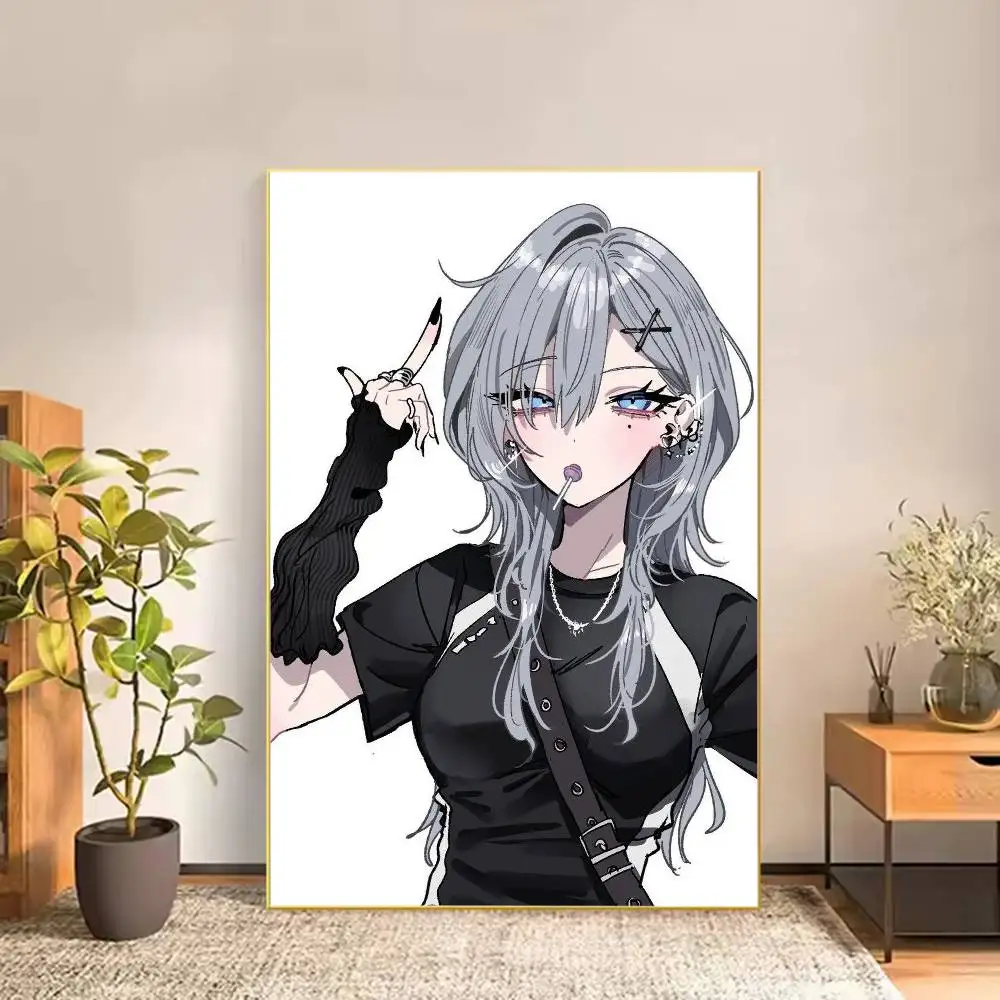 Haimiya-senpai wa Kowakute Kawaii Manga Poster Versatile HD Waterproof Wall Art Self-Adhesive Decor for Any Space Ideal Gift