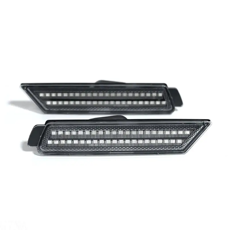 

G7NA High Brightness Waterproof LED Side Marker Lamps Amber Light High Durability Clear Housing Improved Vehicle Visibility