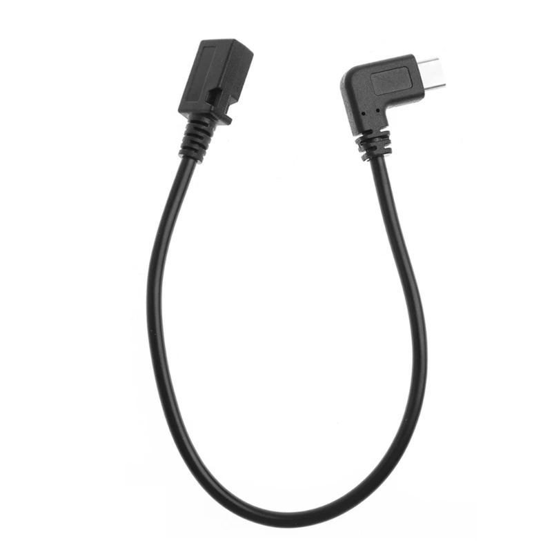 Angle 90 Degree Type C to Micro USB Cable  Male to Micro-B Female Adapter