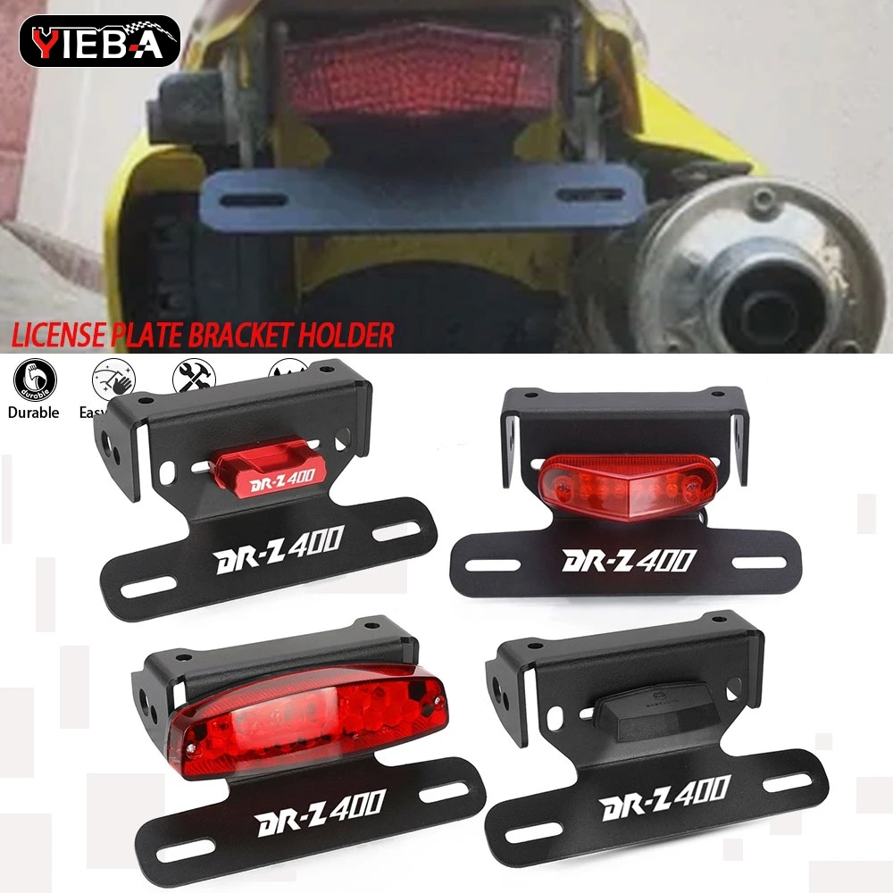 

For Suzuki DRZ400S DRZ400E DRZ 400S 400E Motorcycle Turn Signal Rear Fender Eliminator License Plate Frame Holder Accessories