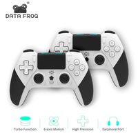 DATA FROG Bluetooth-compatible Wireless Controller For PS4 Gamepad For PC Joystick For PS4/PS4 Pro/PS4 Slim Game Console
