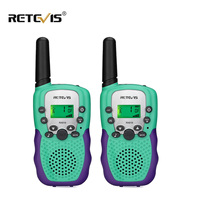 Retevis RA618 Children's Walkie Talkie 2pcs Set Toy Two-Way Radio Kids PMR446 Birthday Gift for Boys & Girls Ages 5-13