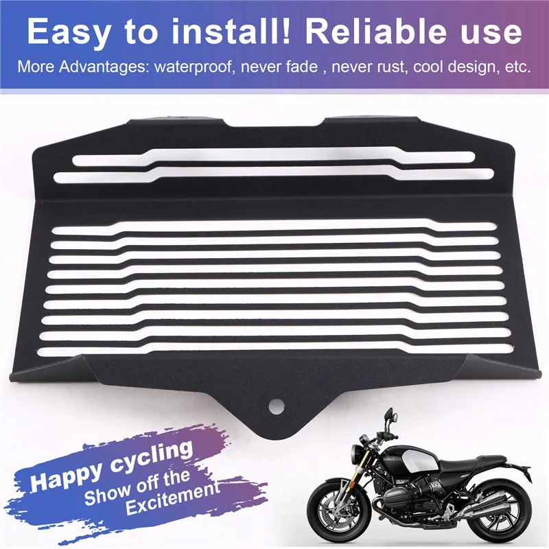 AB16-Protector de radiador para BMW R12 NINET, Protector de disipador de calor para BMW R12 NINET