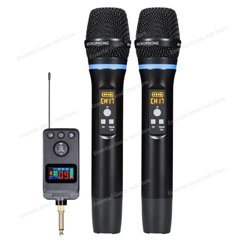 

Универсальный беспроводной Bluetooth-микрофон M50 с DSP, защитой от обратной связи и реверберацией для домашнего караоке и развлечений