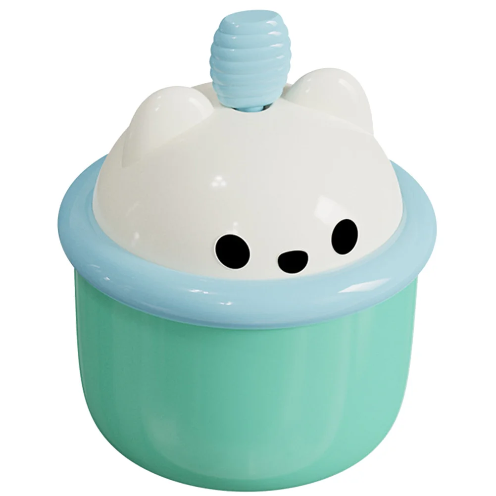 เครื่องทำโฟมล้างหน้ารูปหมีแบบพกพา ขวดปั๊มล้างหน้าแบบมีหูจับ ใช้งานง่ายสำหรับล้างหน้าทุกวัน