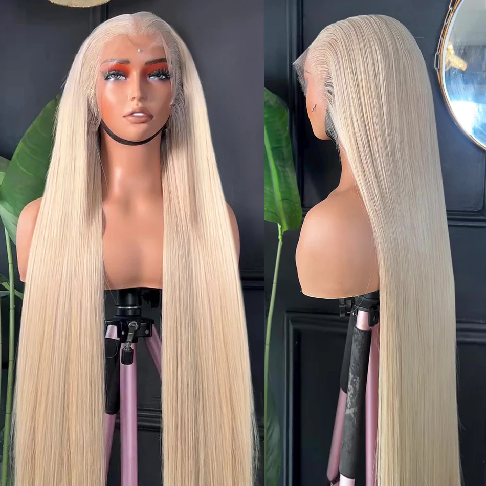 613 HD Lace Frontal Wig 13x6 Blonde Human Lace Front Wigs Brazilian Straight 13x4 Honey Blonde Color Lace Front Human Hair Wigs