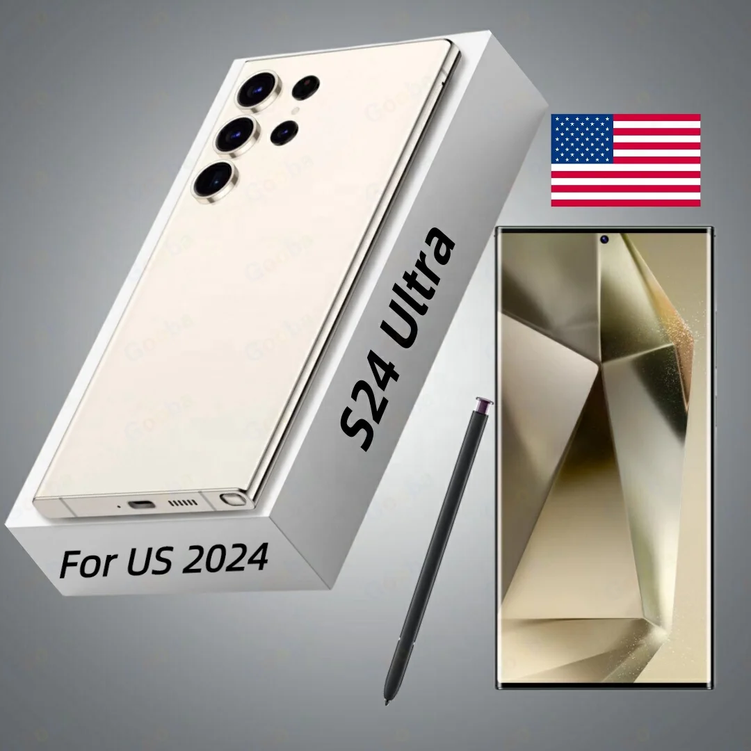 S24 Ultra Cell Mobile Phone, Quick Charge, Dual SIM, LTE Smart Phone, Factory Price America Fast Ship, 2024, Factory Price