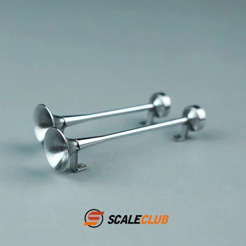 Scaleclub 1/14 Type A Metal Whistle Horn is Suitable For LESU Tamiya Scania MAN BENZ Volvo Truck Model