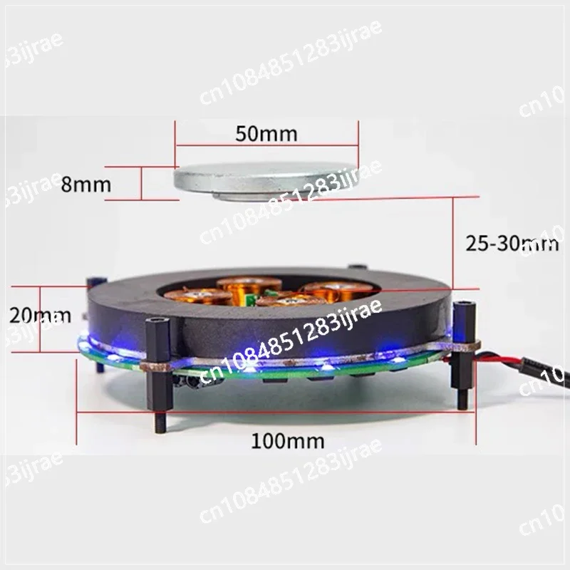 Heavy Magnetic Levitation Bare Metal Module Magnetic Levitation Movement Potted Plant Maglev Exhibition Stand Maglev Speaker