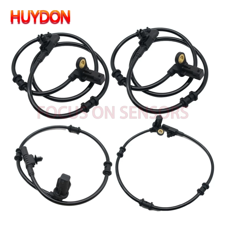 

4PCS 1635421818 1635421918 1635422018 1635422118 Front Rear ABS Wheel Speed Sensor For Mercedes-Benz ML350 ML500 2002-2005