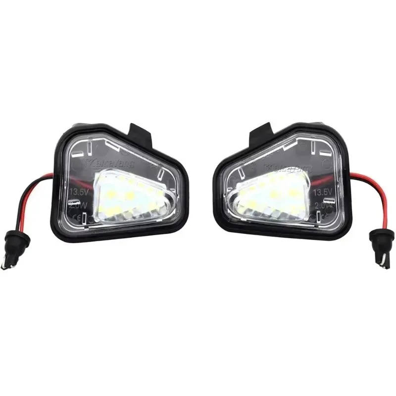 Side Mirror Light 2PCS LED Puddle Light Bulb Under for B7 Alltrack Variant 3C B7 EOS CC Scirocco