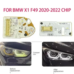 White Light for BMW X1 F49 2020-2022 Car Headlights DRL Chip Ballast Chip Circuit Board Light Source Board Fittings
