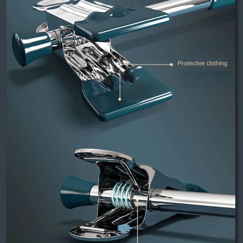 5 قطعة السراويل الفولاذ المقاوم للصدأ كليب خزائن غرفة النوم التخزين المنظم فستان شماعات رفوف الملابس معطف متجر الملابس خزانة شماعات #5