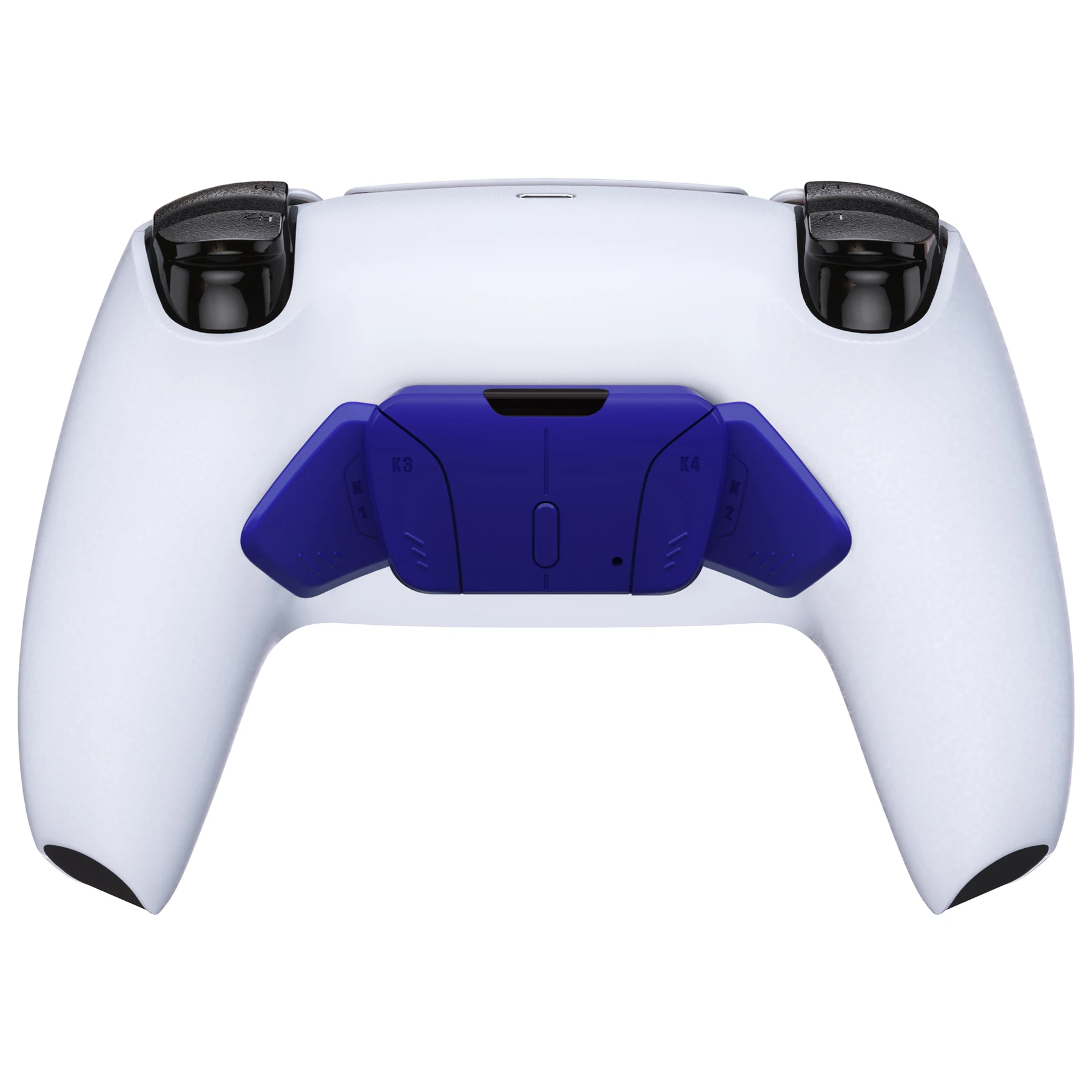 eXtremeRate Replacement Redesigned K1 K2 K3 K4 Back Buttons Housing Shell for ps5 Controller, RISE4 Remap Kit - 19 colors