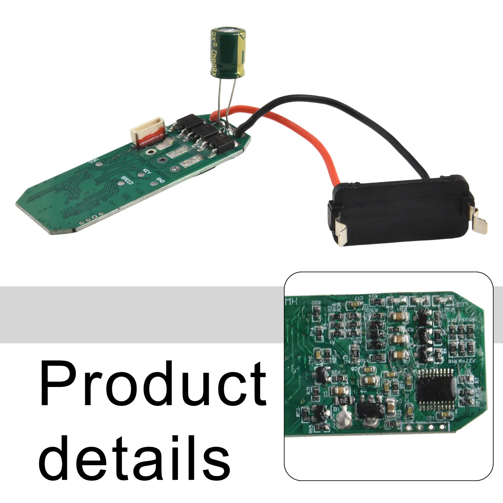 

Drill Controller Board 16.8v Electric Drill 1*Controller Board Applicable To 16.8v Electric Drill Spare Part For Tools