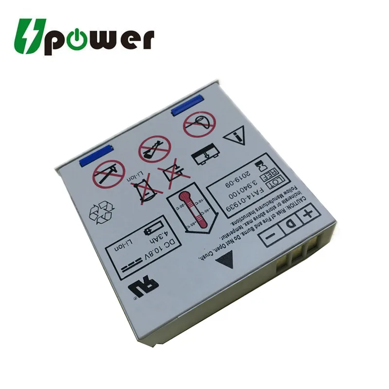 Paket baterai li ion 10.8V 4300mAh baterai pengganti Schiller Defigard 5000 Argus PRO LifeCare 2 3.940100 2.200132