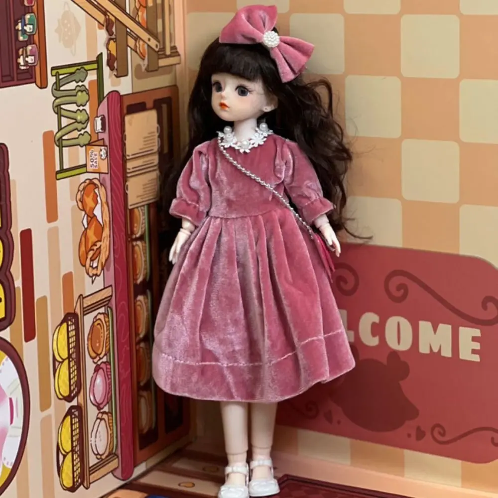 1/6 SD 30 cm Bjd pop met kleding aantrekkelijke ogen hoge hak prinses aankleedpoppen anime elegant