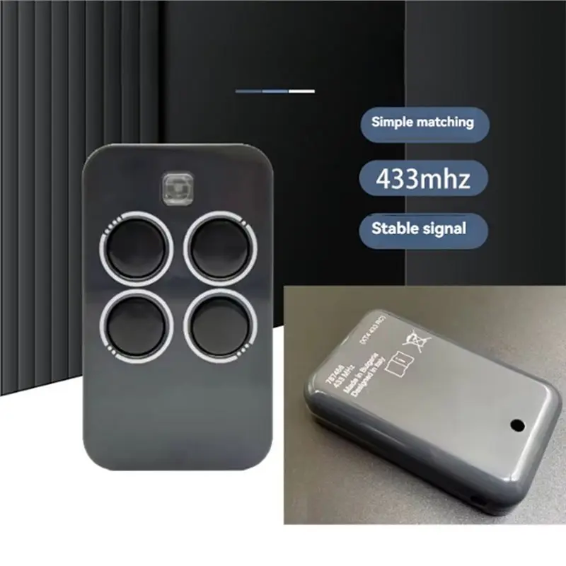 【ELEVATE LIFE】Garage Door Remote Control Garage/Gate Remote Control For XT4 433 RC / XT4 433RC