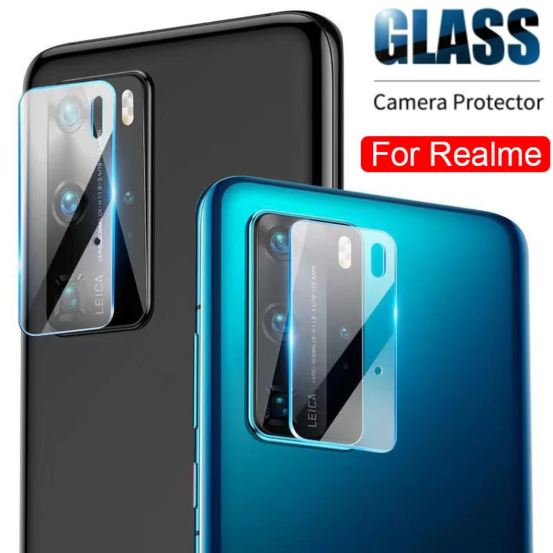 Back Camera Lens For Realme X7 X3 Super Zoom X50 X2 XT Pro X50m X Lite V5 V3 Clear Tempered Glass Rear Screen Protector Film