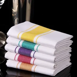 European Kitchen Towel Placemat Thickened Cotton Cup Cloth Mat for Hotel Restaurant Kitchen Accessories Cleaning Tools Coaster