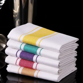 European Kitchen Towel Placemat Thickened Cotton Cup Cloth Mat for Hotel Restaurant…