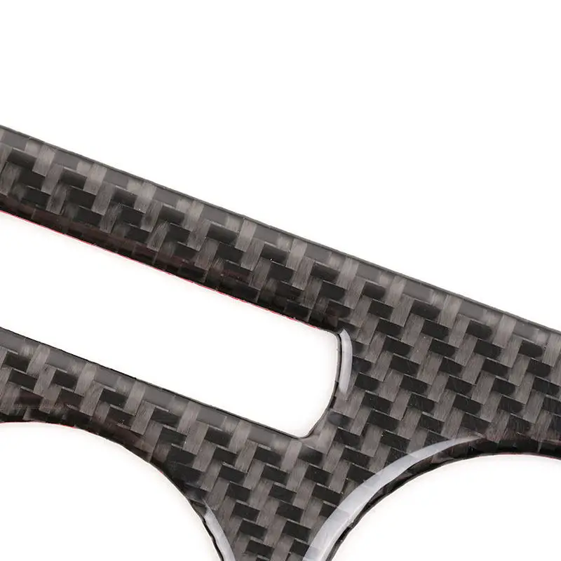 For Subaru Impreza 2009 2010 2011 Car Accessories Central Air Conditioning Knob Control Panel Frame Cover Soft Carbon Fiber Trim - view 5