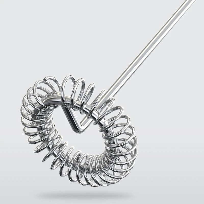 Miscelatore elettrico per latte macchina per schiuma caffè a doppia testa in acciaio inossidabile per robot da cucina da cucina casa