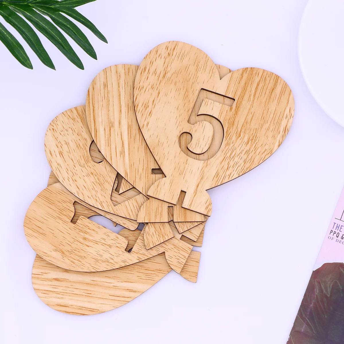 20 Pcs with Lights Easel Stand for Sign Dry Erase Markers Fine Tip Wooden Wedding Number