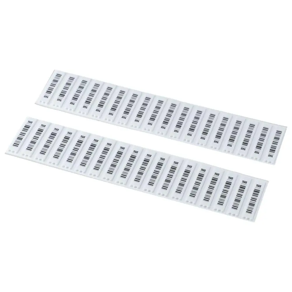 108Pcs Portable 58khz AM Security Barcode Tags Soft Labels Acoustic Magnetic Sticker AM Alarm System