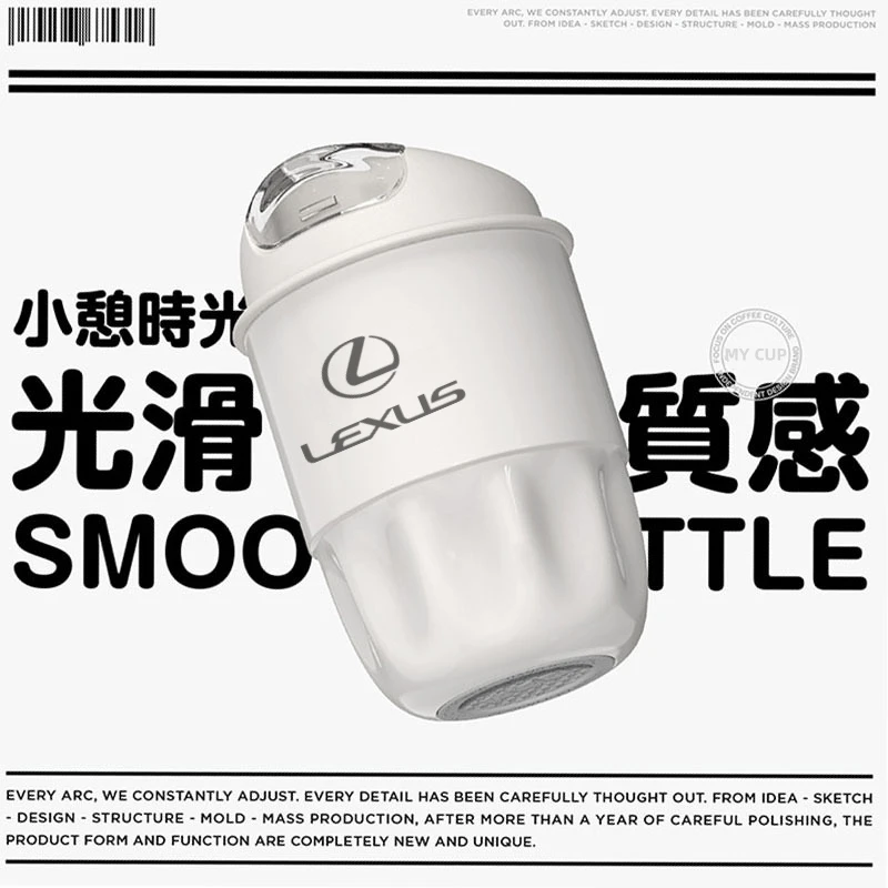 Vaso Térmico Portátil para Café, a Prueba de Derrames, con Tapa, para Coche, Compatible con Lexus IS250 Ct200h LS430 LX570 NX300h IS300h RX330 E