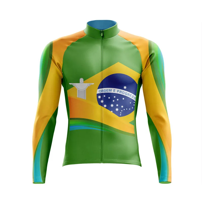 2023 Cycling Jersey Pro Team Women Autumn Long Sleeve Bike Clothes Mountain Bicycle Clothing Tops Spring Cycling Jacket Brazil