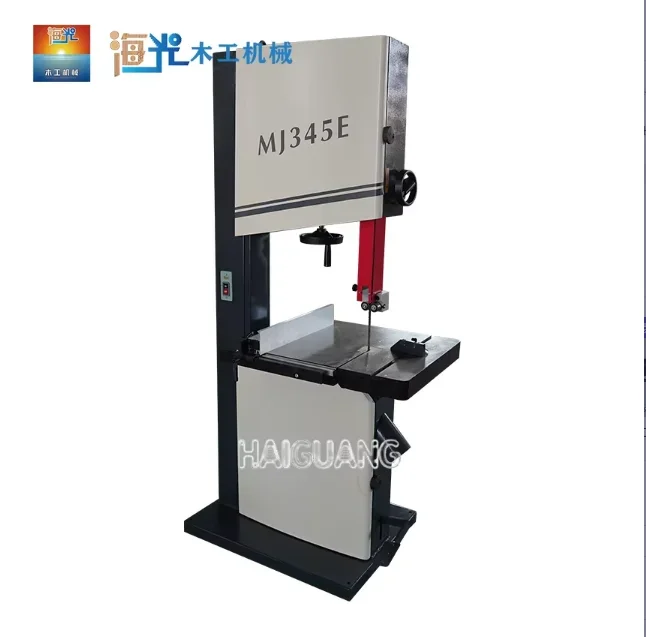 Heavy-duty Vertical Band Saw Motor 3KW Power Precision Cutting Industrial Woodworking Machinery Carpentry Tools 300kg