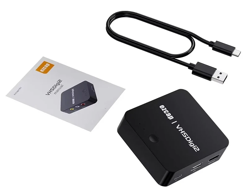 

CVBS AV Video Signal Record Video Capture Card for VHS VCR DVD Player To MP4 Format To USB U Flash Drive with HDMI Loop To TV