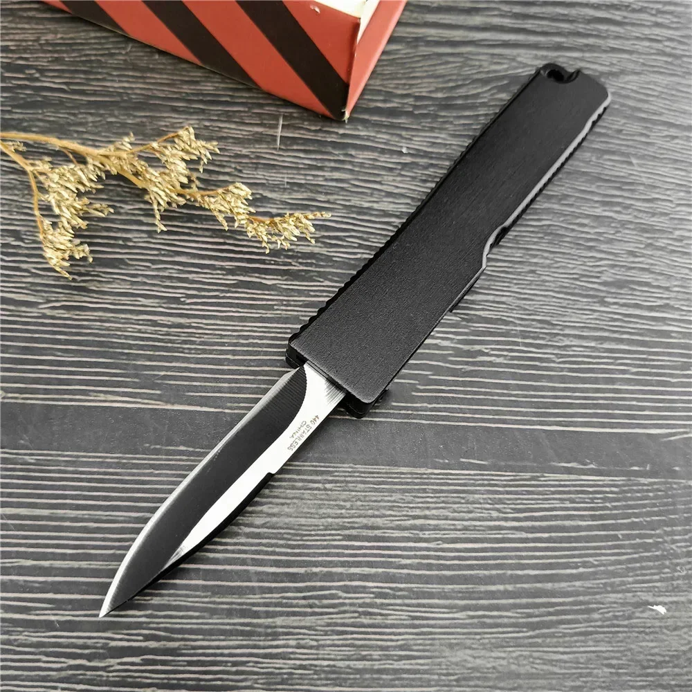 Micro Assited Folding Knife 440C Blade Aluminum Alloy Handles Outdoor Camping EDC Hiking Self Defense Portable Fruit Knife