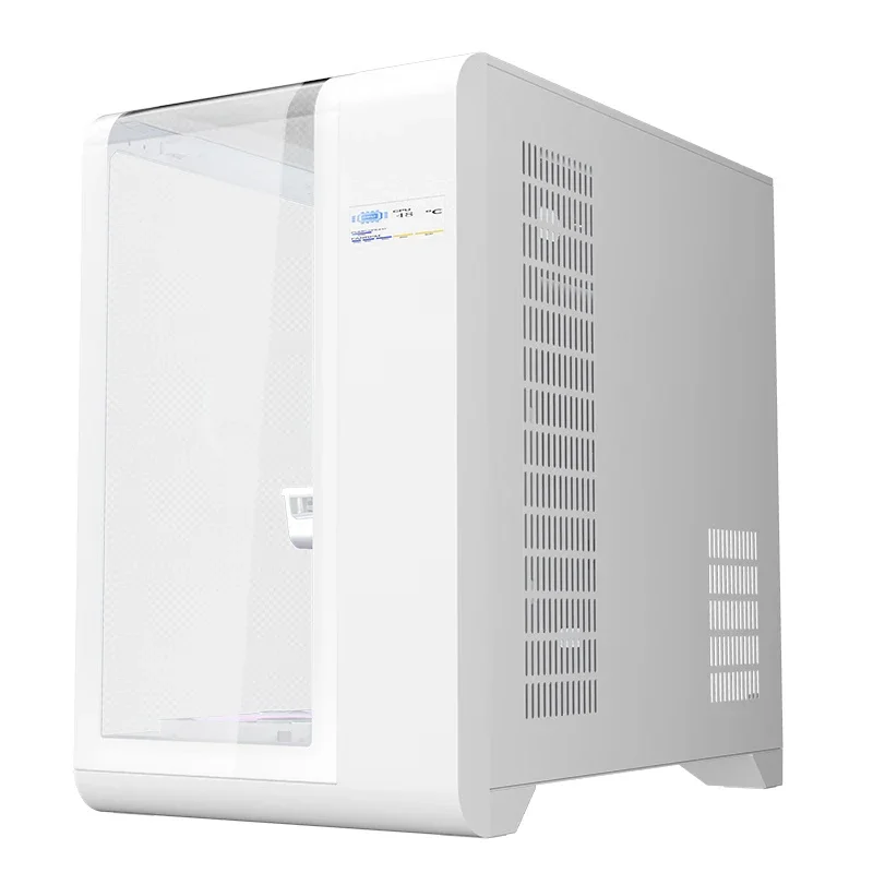 Boîtier pour ordinateur PC avec logo personnalisé, tour ATX de jeu, armoire en verre du Guatemala, ventilateur argb