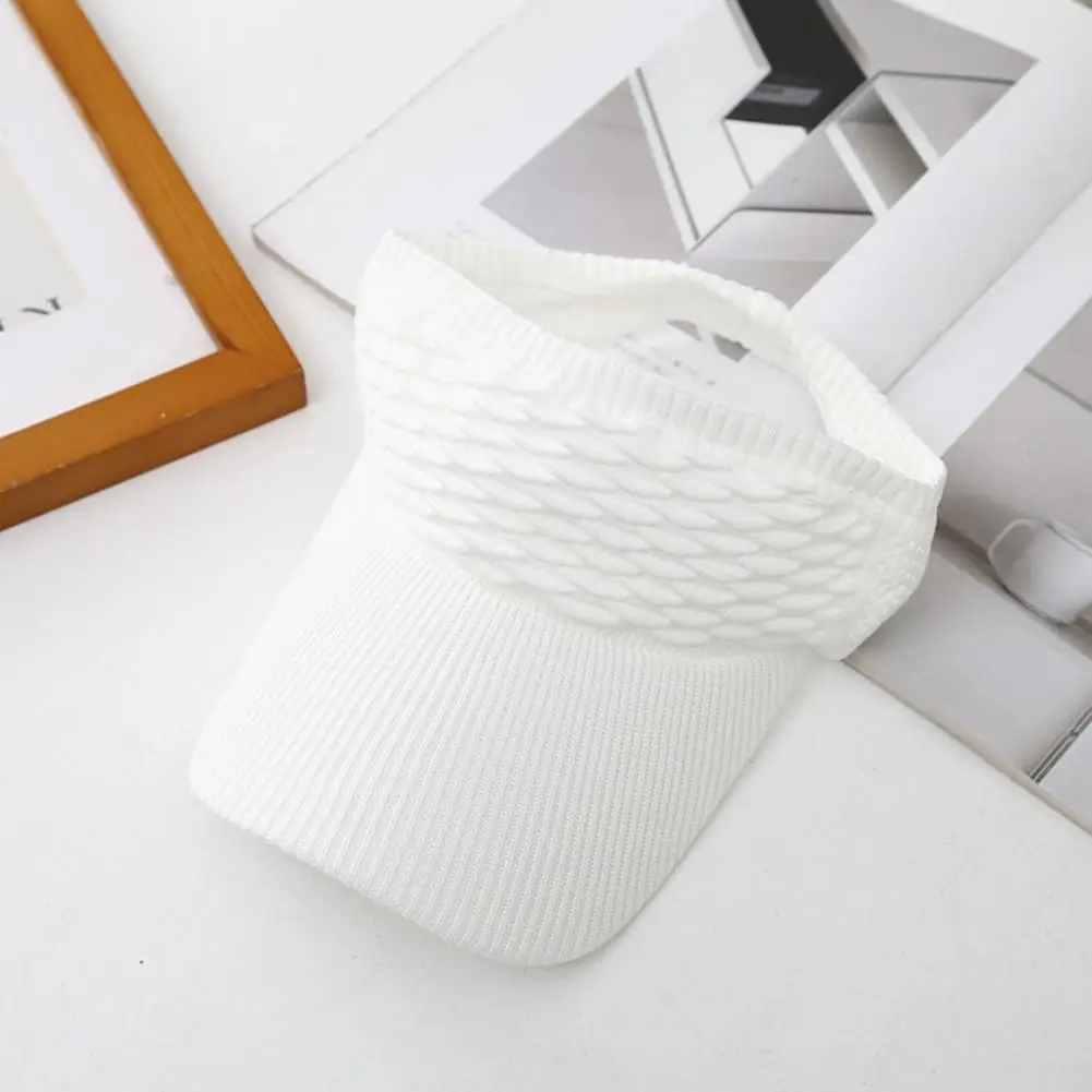 

Women Sun Hat Stylish Women's Sun Visor Hats for Tennis Golf Running Adjustable Breathable Anti-uv for Outdoor for Women