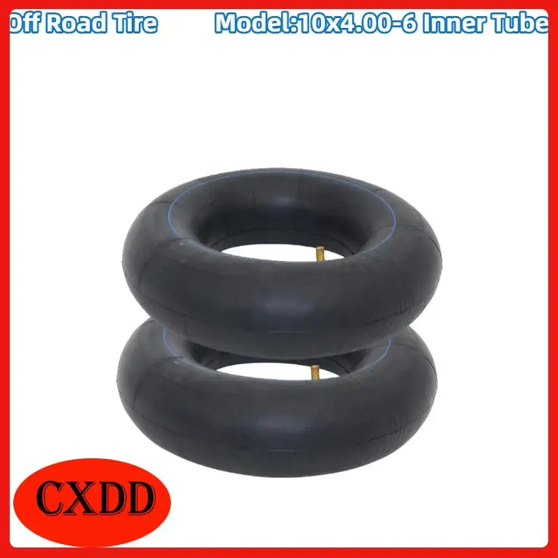

2 шт. высококачественных бутилкаучуковых внутренних камер 10x4.00-6 – идеально подходят для внедорожных шин с внутренним диаметром 6 дюймов для скутеров.