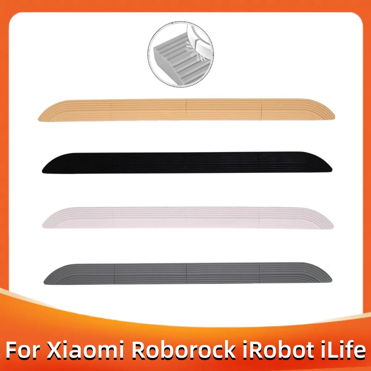 For iLife Xiaomi Roborock iRobot Roomba Robot Vacuum Sweeper Sill Bar Step Ramp Climbing Mat Replacement Accessories