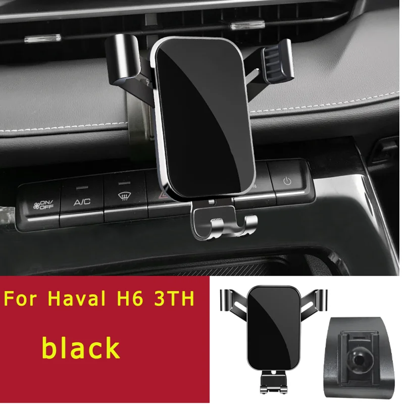 

Car Mobile Phone Support Air Vent Mount Bracket Cell Phone Holder For Haval Hover H6 2021 3TH ALL NEW Accessories2021