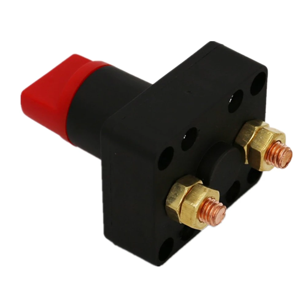 12V 24V 100A Current Battery Isolator Isolation Switch Disconnect Power Cut End Cut Off Switch Suitable For Boat Car Truck Yacht