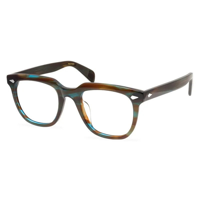 

High quality literary fashion glasses frame Vintage designer large frame tortoiseshell color thick frame prescription myopia gla