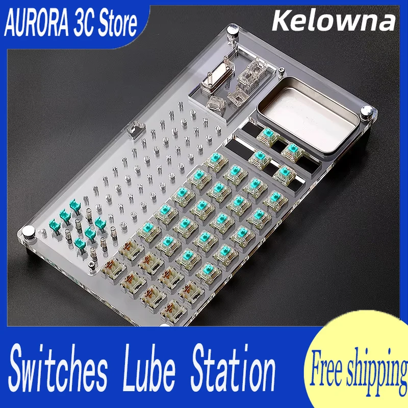 Switches Lube Station Keyboard Kelowna Switches Lubricate Plate Switch Lubricant Workbench Switch Lube Platform Switch Tester