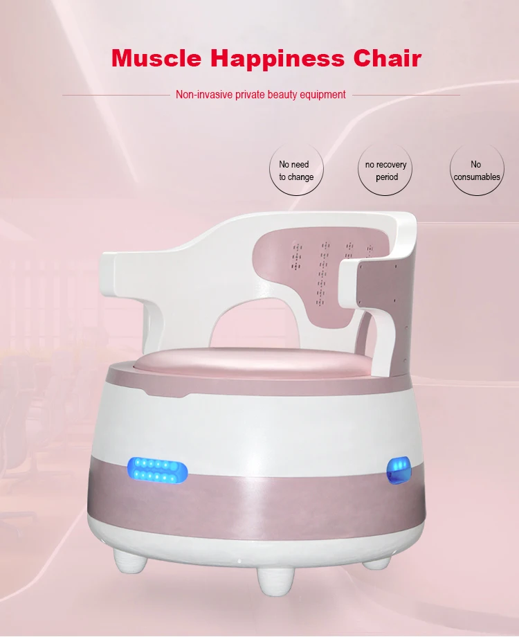 EMSlim Pelvic Floor Muscle Postpartum Muscle Training Prostate treatment Massage Chair Machine Urinary Incontinence butt lift