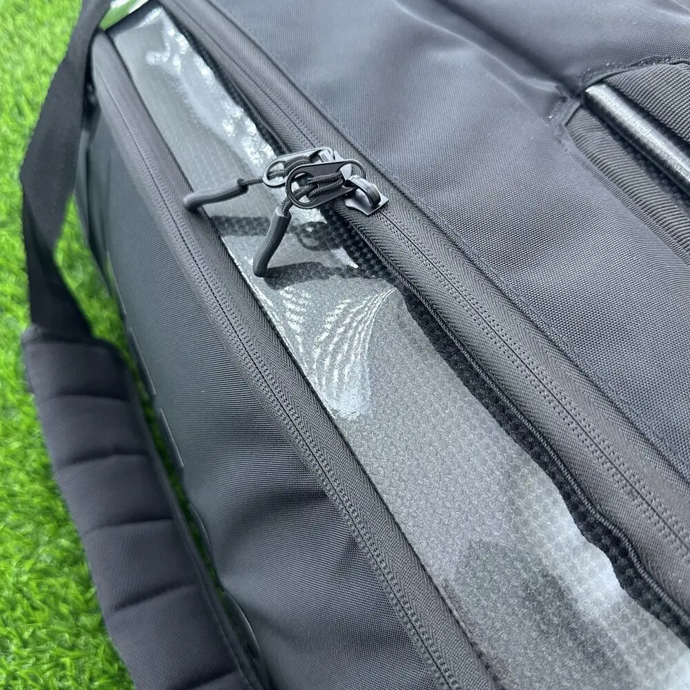 Wilson Super Tour Pro Staff 9 Pack Fine-knit Coating Tennis Bag Double Deck Racket Backpack Tennis Racquet Bag with Insulation