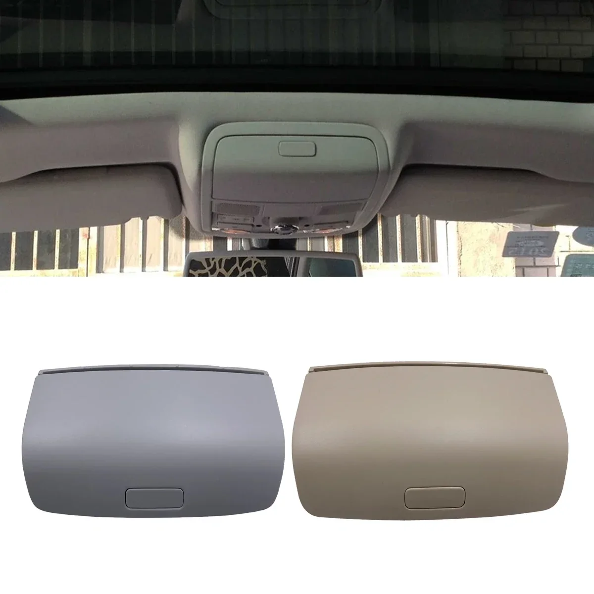 x1 Interior Roof Sunglasses Storage Holder Box For Skoda Superb