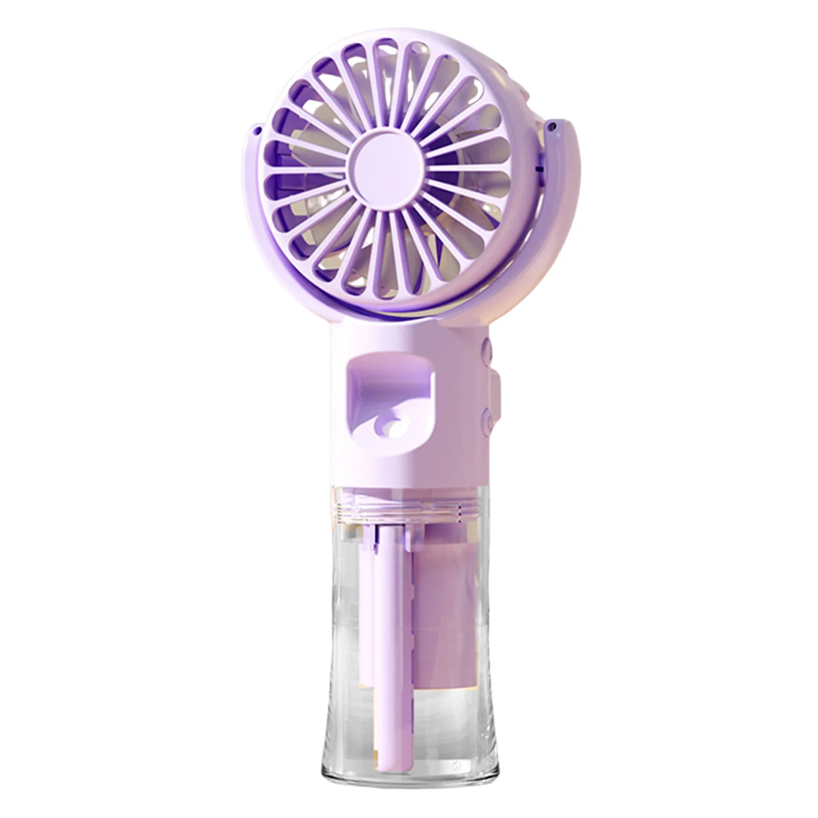 Outdoor Water Mist Spray Fan Low Noise Handheld Portable Fan for Traveling Outdoor Office THJ99