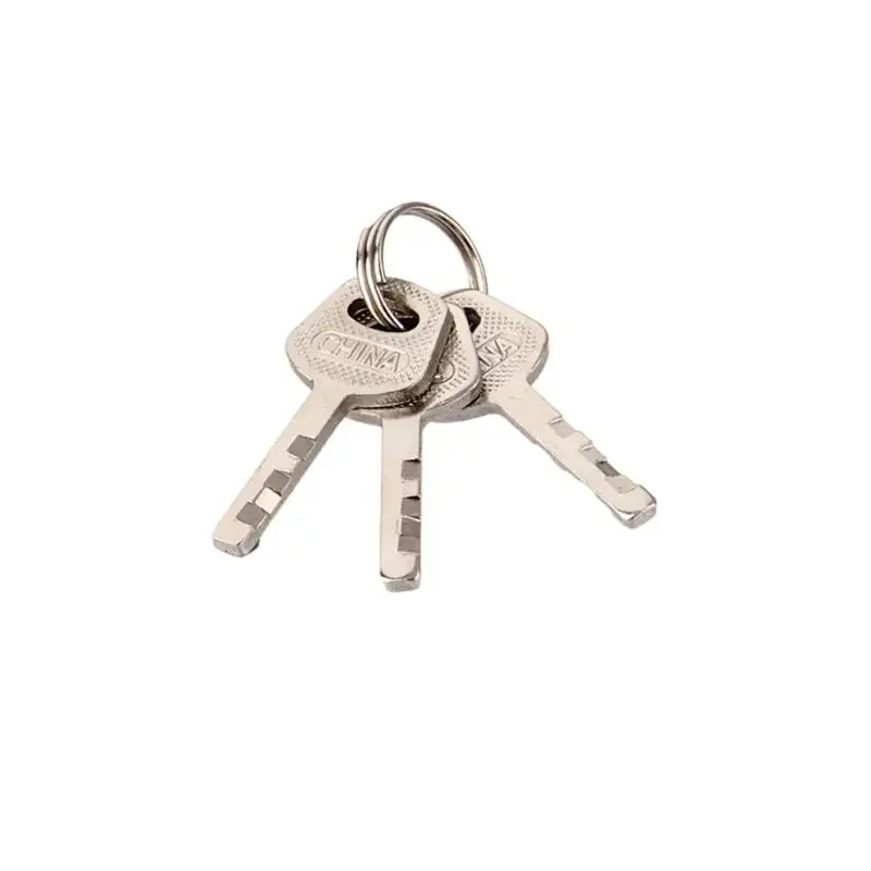 Lucchetto in acciaio inossidabile da 30 mm, 3 chiavi, resistente, con serratura solida, porta, cancello, scatola di sicurezza, impermeabile, antiruggine, hardware per la casa